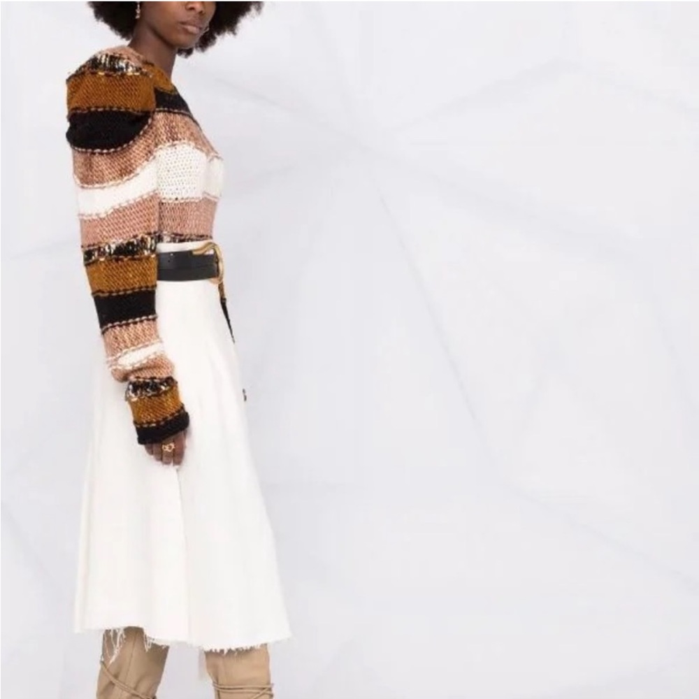 ULLA JOHNSON STRIPED MERINO SWEATER - RARE RUNWAY! - Picture 8 of 12